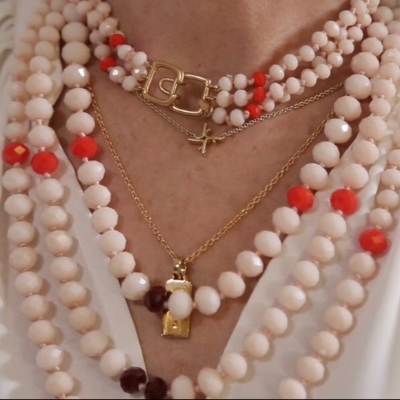 🆕 NDIA HICKS Pink Sands Necklace - Picture 2 of 8